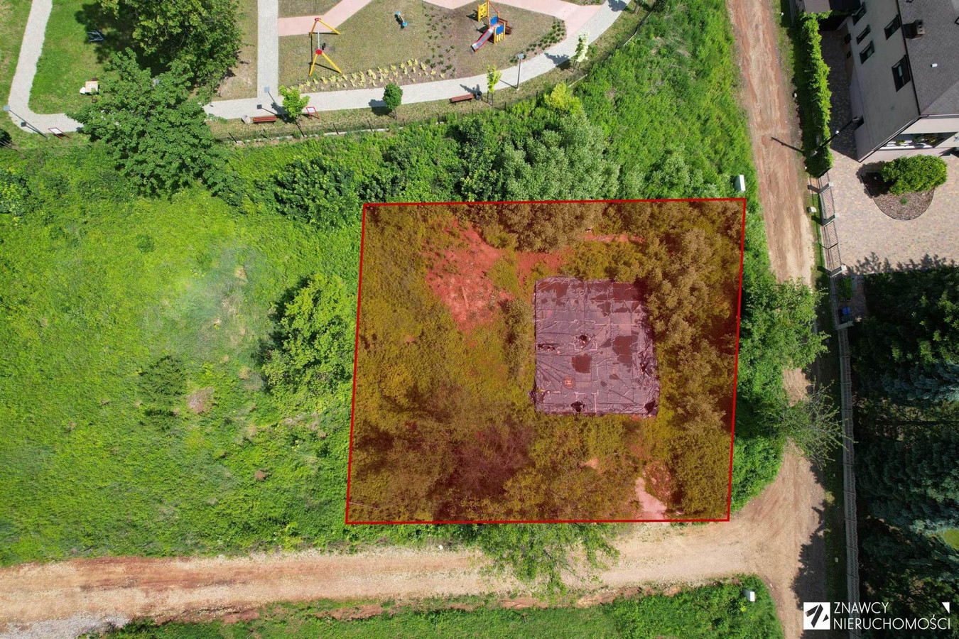 Działka, gotowe fundamenty i projekt w cenie - Widok 3