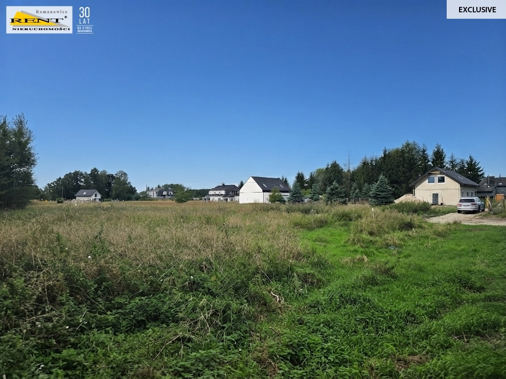 Działka z War. zabudowy w Sławoszewie - Widok 2