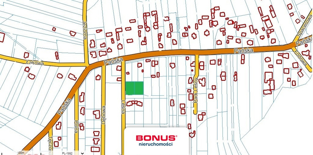 Działka 1604 m² Dębina Czosnów 30 min od Warszawy - Widok 2