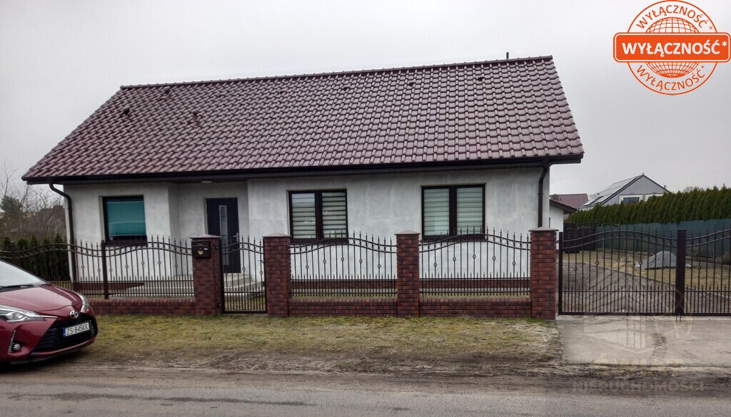 Nowy dom wolnostojący 4 pok. działka 1100 m2
