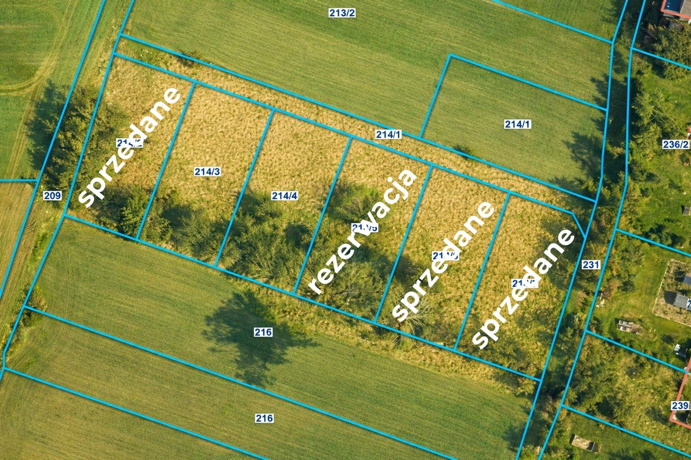 Tanie działki budowlane z MPZP - 5 km od morza | Zaleskie, gm. Ustka - Widok 5