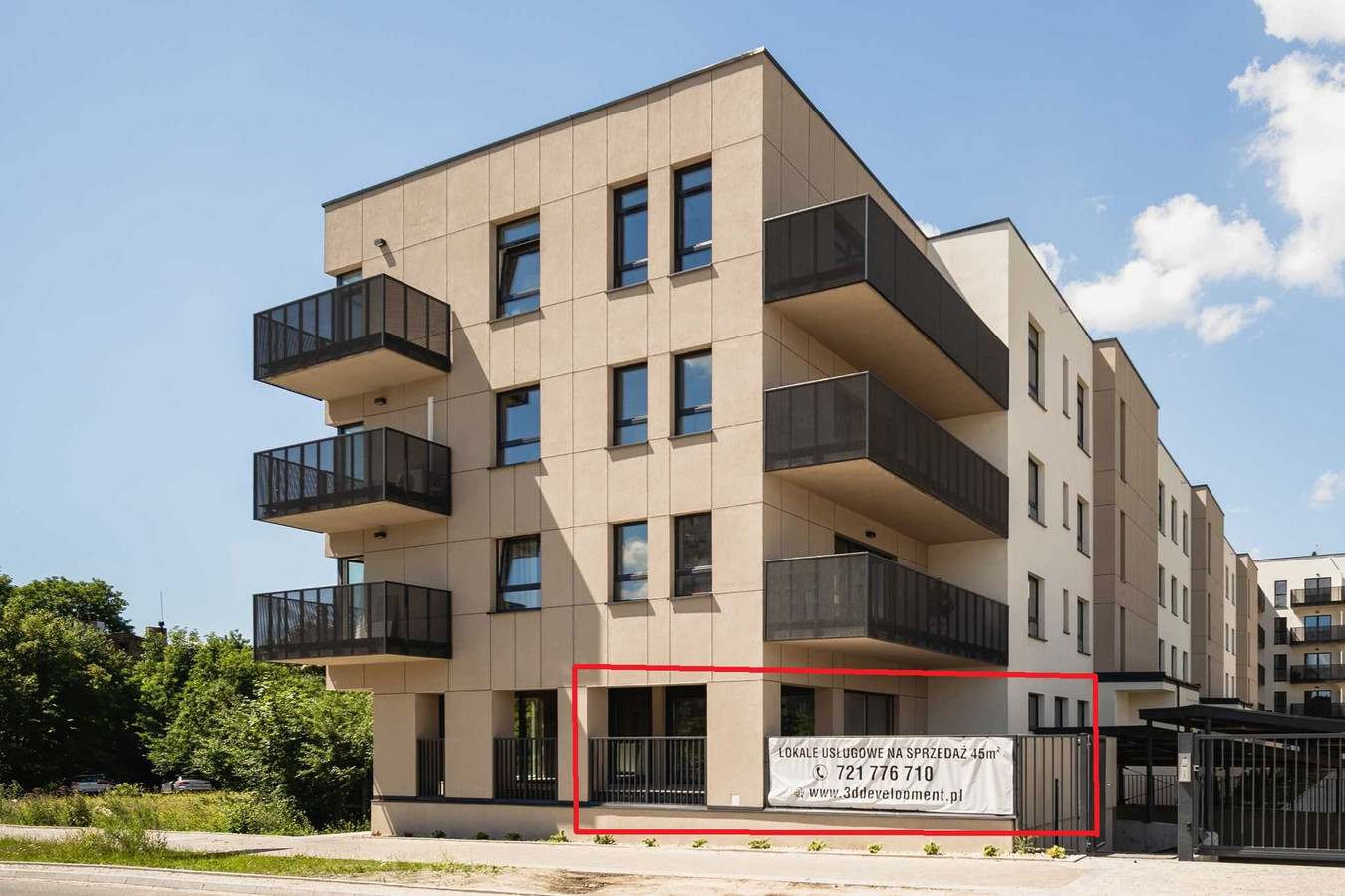CENTRUM/44 m²/duży taras/nowy budynek - Widok 4