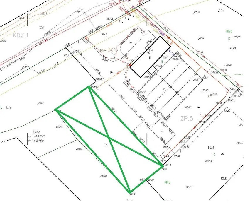 TEREN 826 m² KRAKÓW ul.Tyniecka wraz z budynkiem sprzedażowym 10 m² - Widok 3