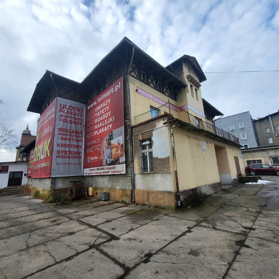 Budynek usługowy, handlowy, produkcyjny Wałbrzych, dobra lokalizacja - Więcej