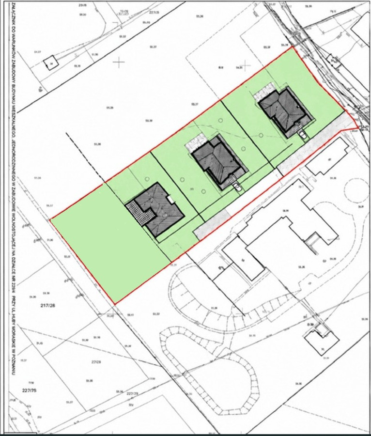 Poznań | 4561 m² | Inwestycyjna | 2 działki | PnB - Widok 4