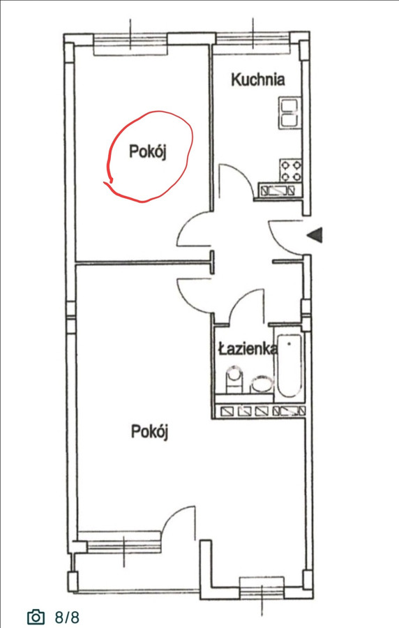 NIEAKTUALNE Pokój 12 m² Śródmieście Północne ul. Karmelicka - Widok 4