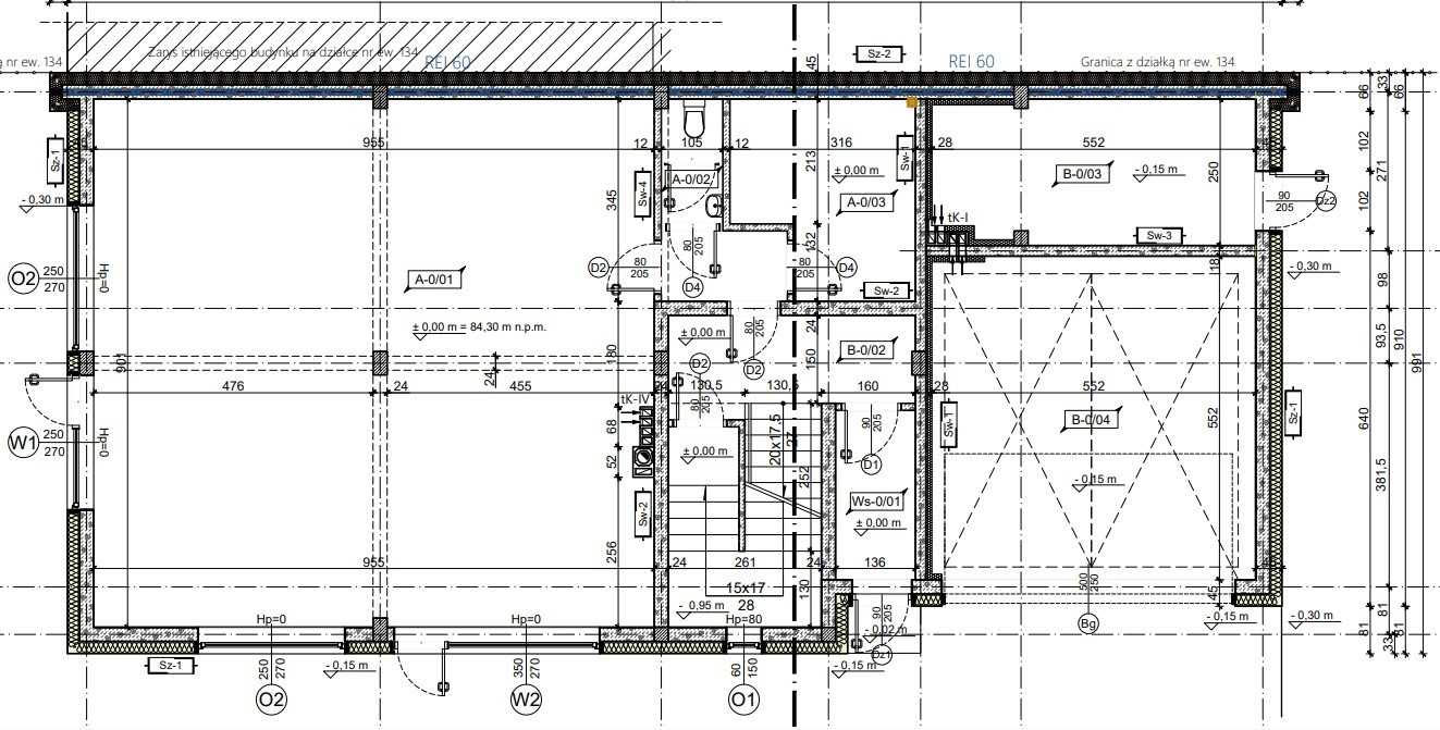 Wynajmę Lokal Usługowy w nowym budynku 125 m² 400m do Metra - Widok 2