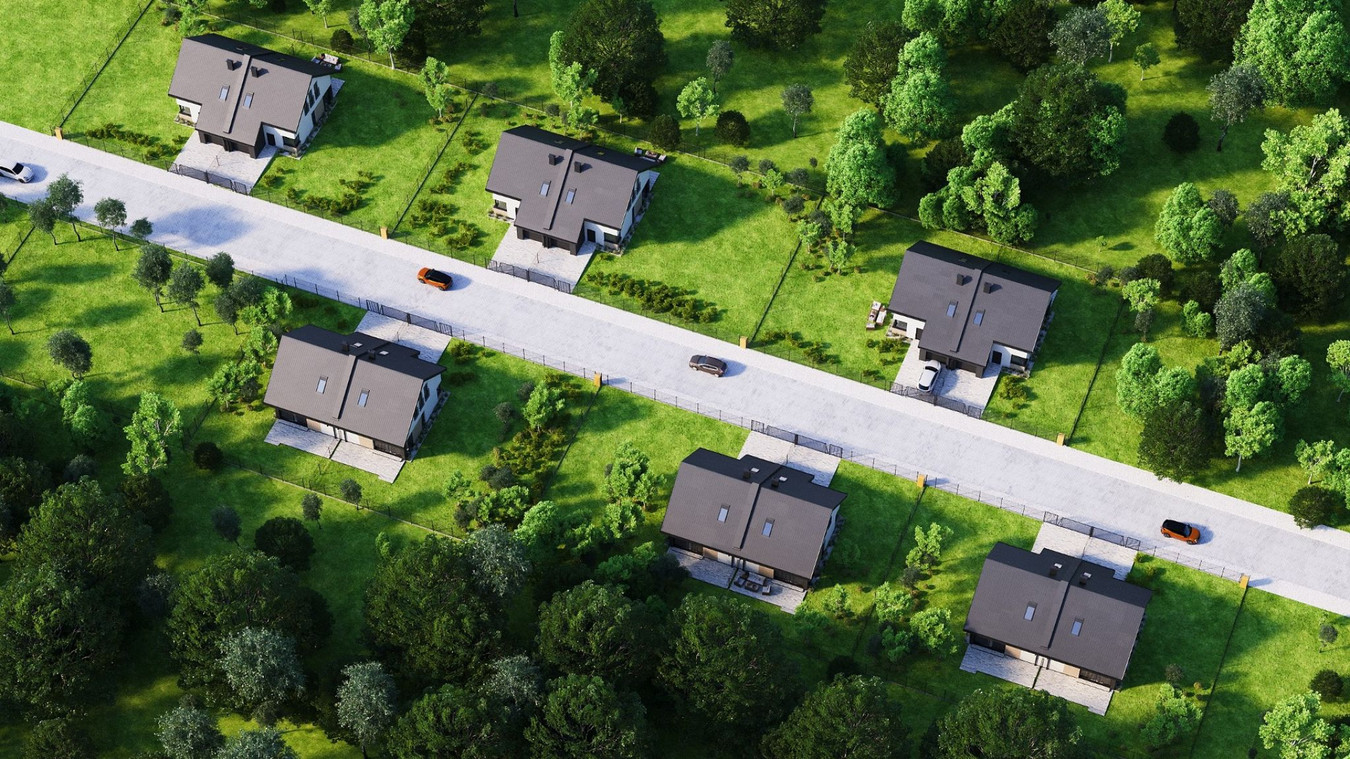 Nowy dom 126,5m2 w zabudowie bliźniaczej - Radom Etap 4 - duże działki