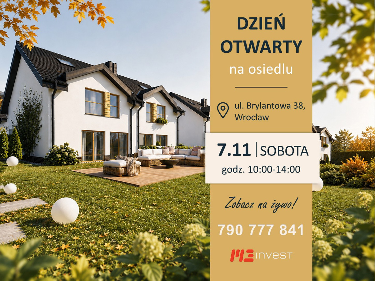 Dom na sprzedaż Wrocław – Ołtaszyn | 141,82 m² | ogród | garaż