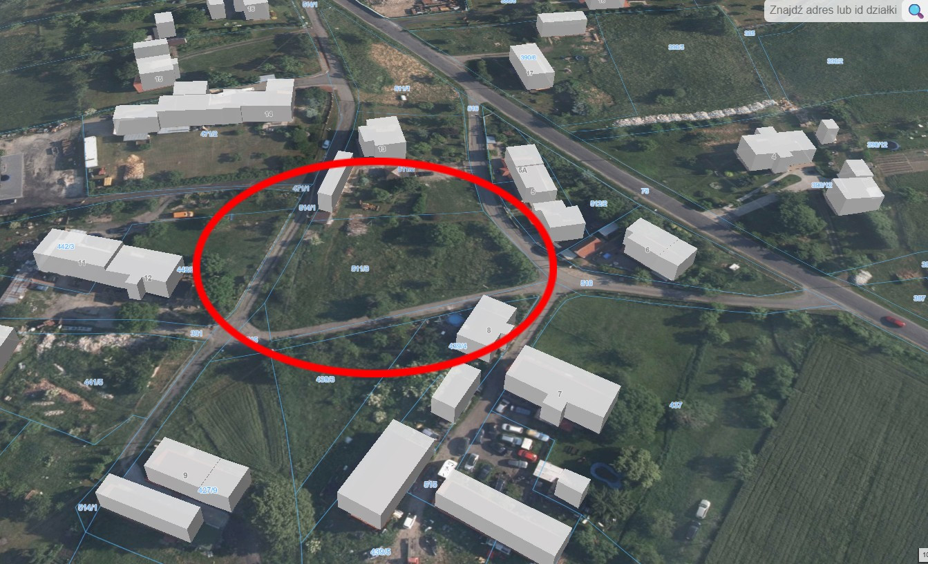 Działka pod zabudowę jednorodzinną Łaz, Żary - Widok 3