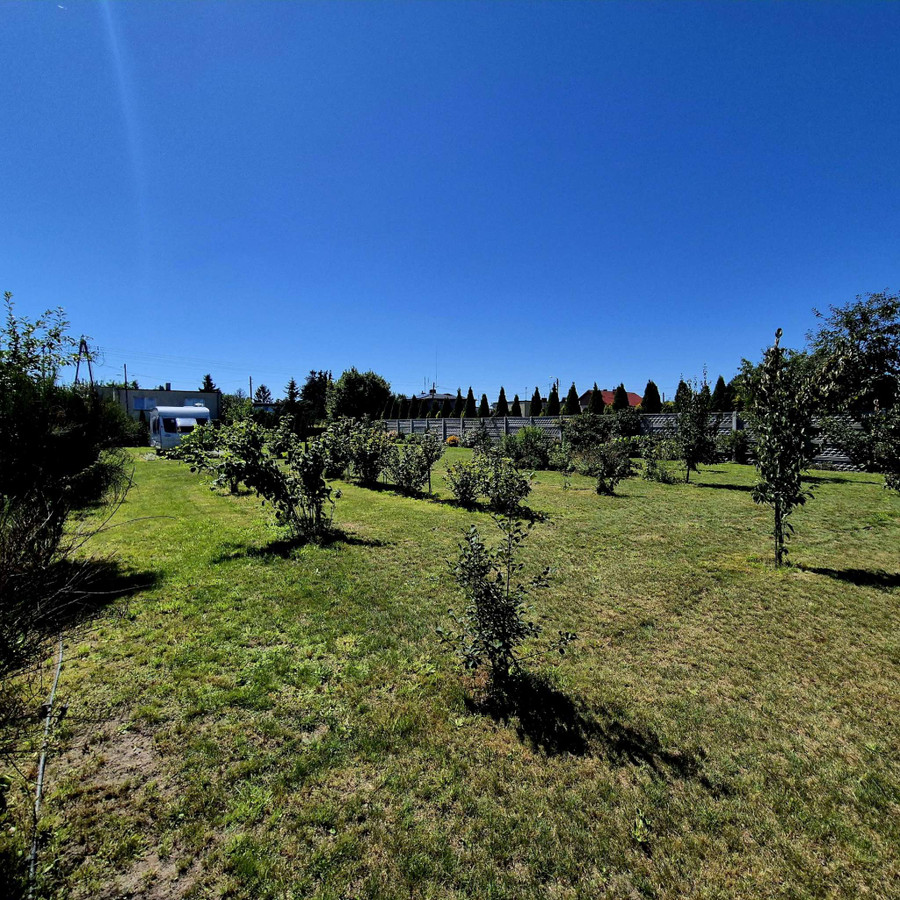 Działka budowlana ogrodzona Ksawerów k. Łodzi 1000 m² - Więcej