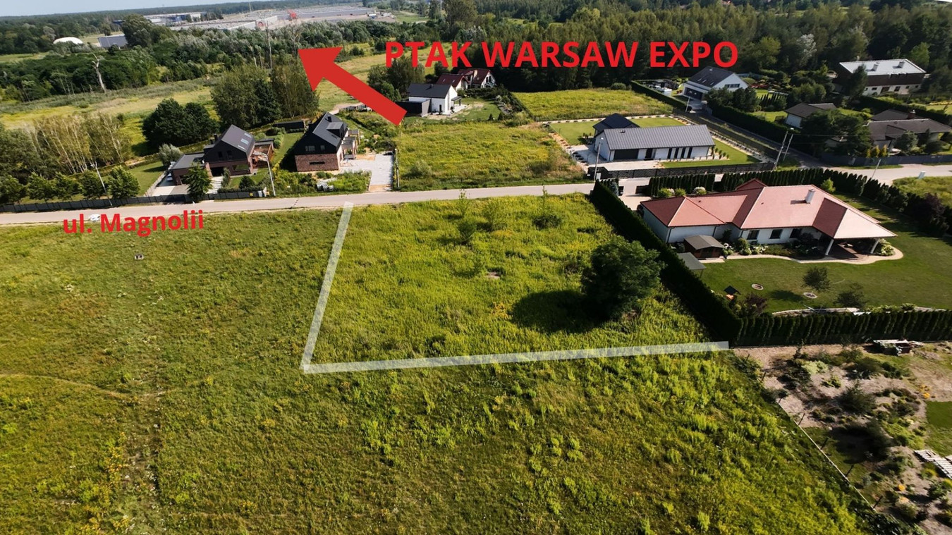 Strzeniówka ul. Magnoli 2000 m² wszystkie media - Widok 3