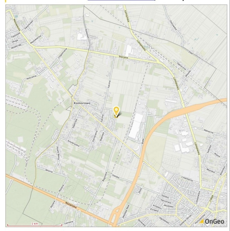 Sprzedam działkę 1119m² MPZP (pozwolenie na budowę) - Widok 4