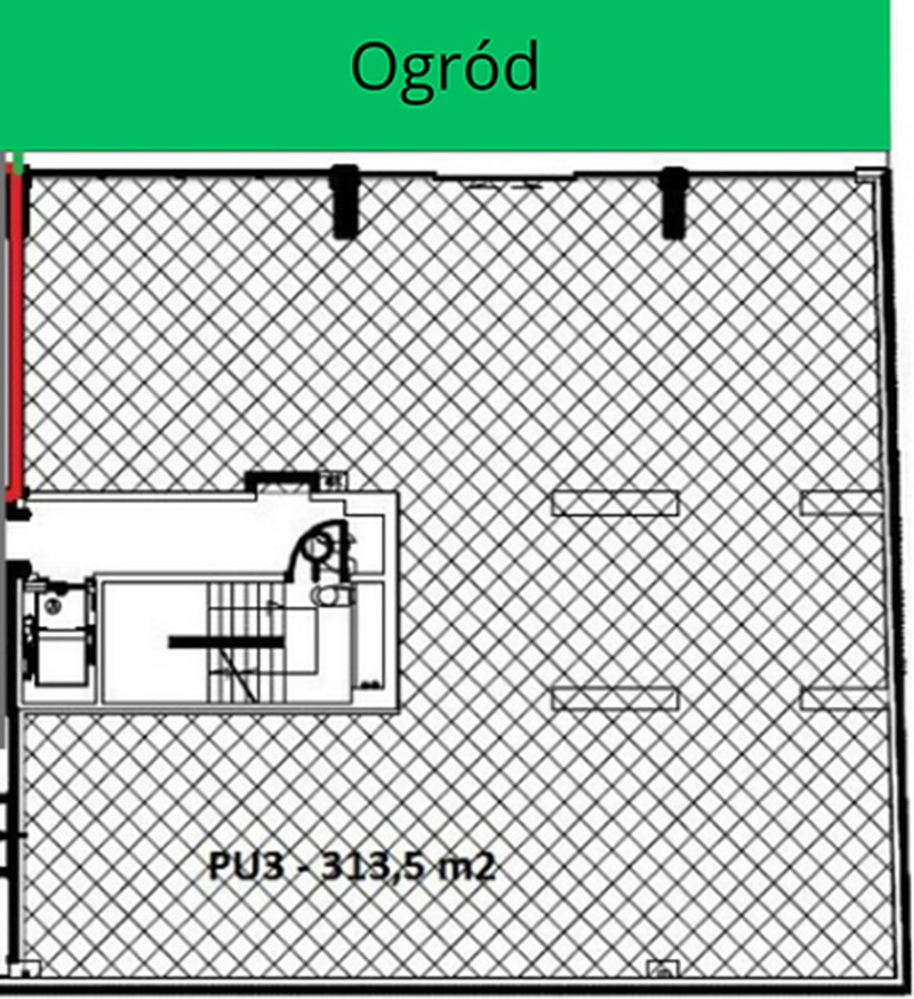 Lokal usługowo-handlowy 313,5 m² | ul. Emilii Plater 10 | Warszawa Śródmieście - Widok 3