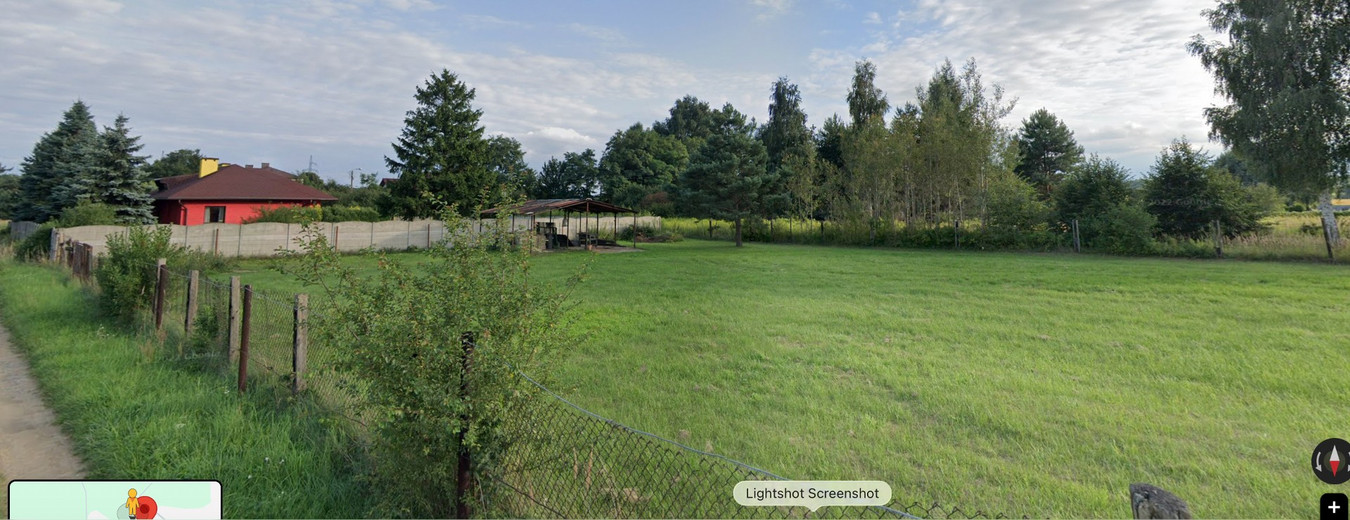 Działka budowana 1669 m² ogłoszenie bez pośredników - Widok 2