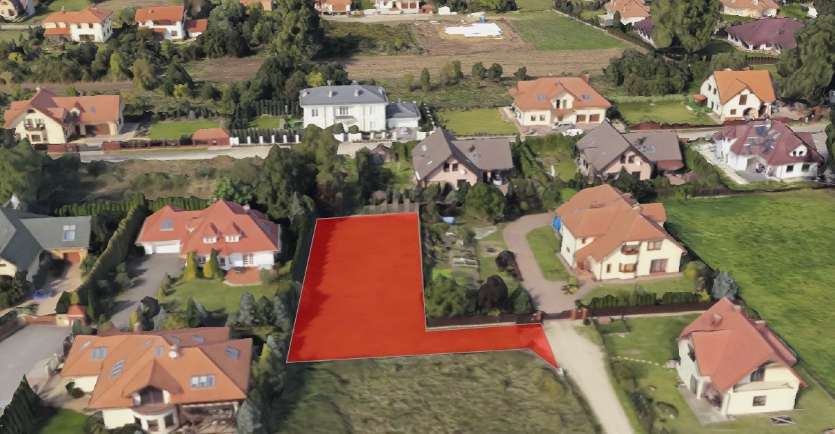 Działka budowlana z MPZP budynek jednorodzinny lub dwulokalowy