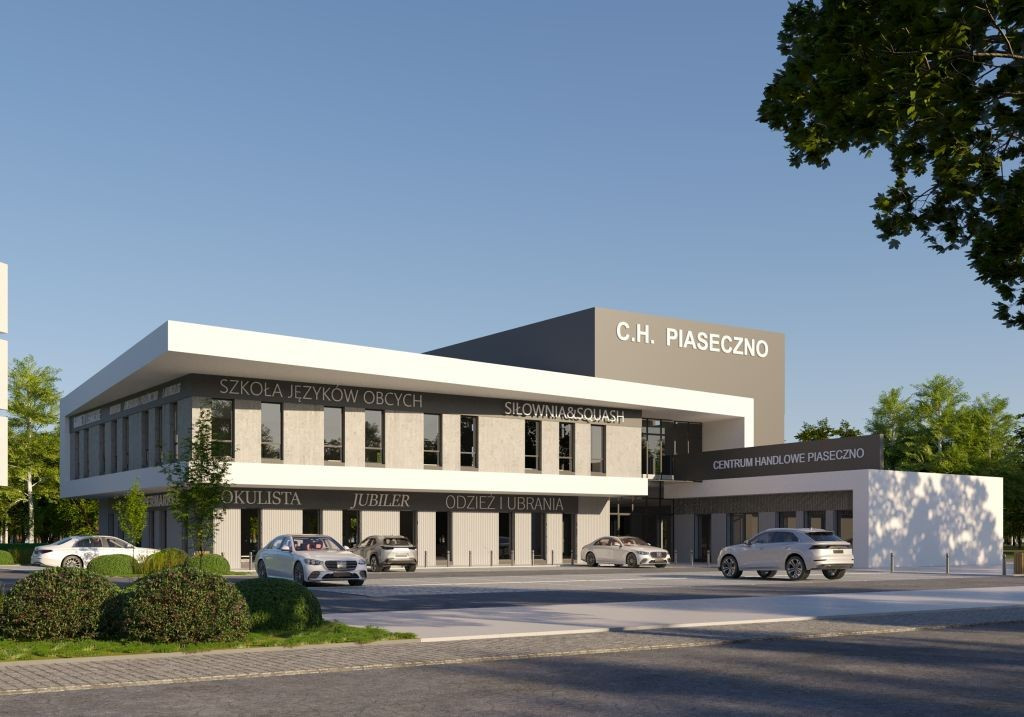 Budynek Handlowo - Usługowo - Medyczny Piaseczno 1739 m² - Widok 3