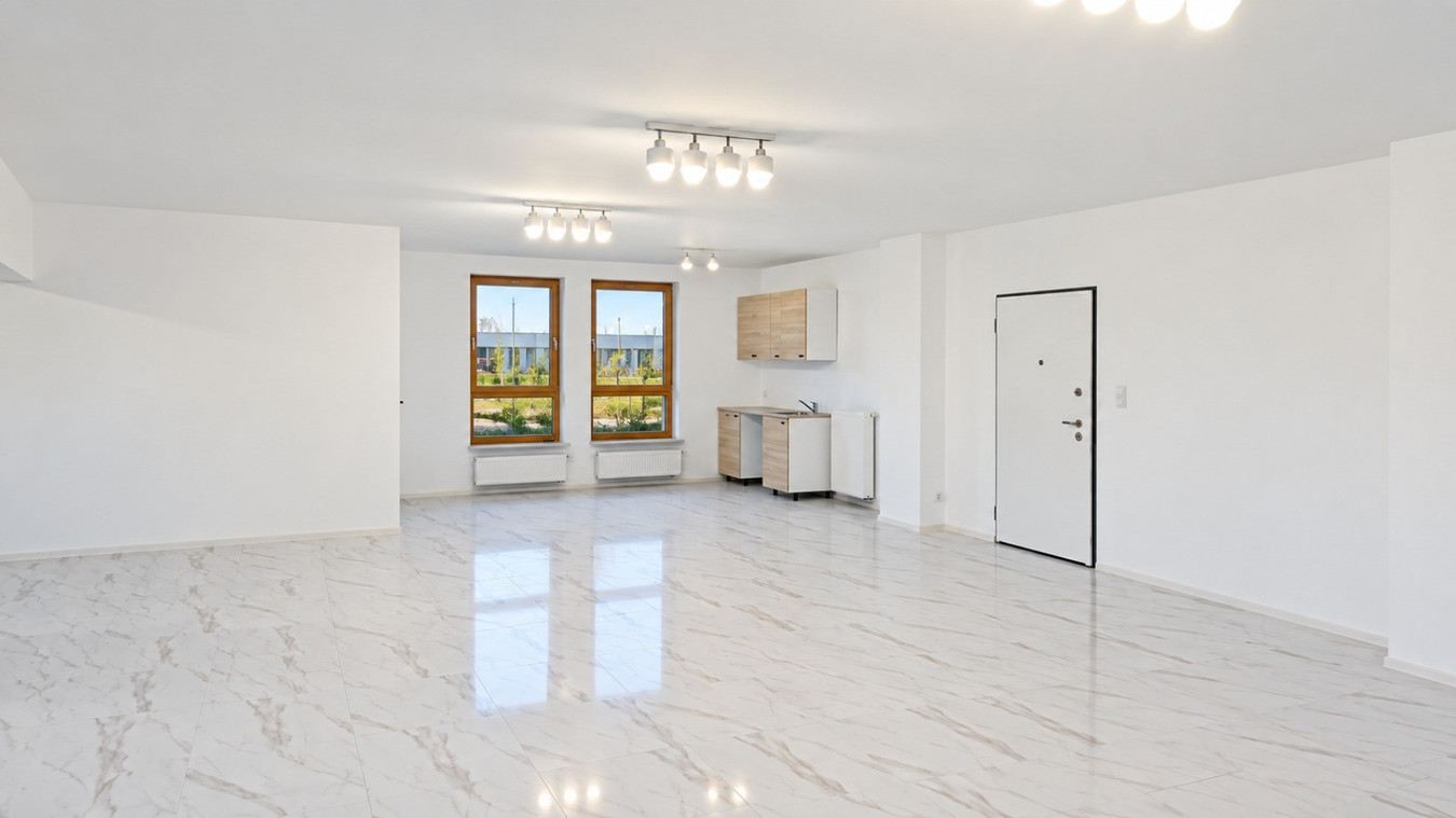 LOKAL HANDLOWY / USŁUGOWY 116 m², Osiedle ZIELONA ITALIA, wejście z ulicy, parkin - Widok 4