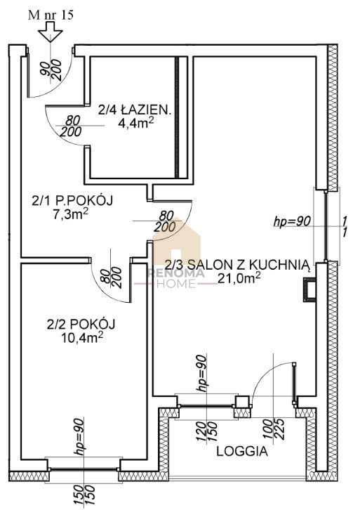 Mieszkanie – Legnica, Osiedle Mikołaja Kopernika - Widok 2