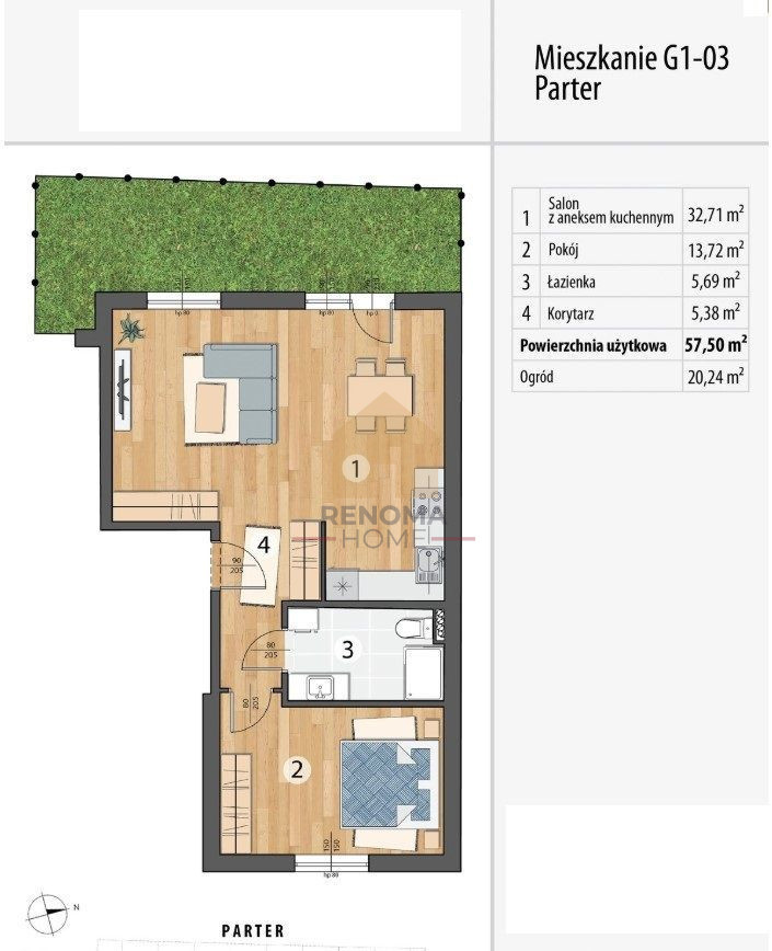 Apartment in Smolec - Widok 5